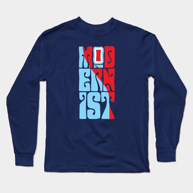 Modernist Groove Long Sleeve T-Shirt by modernistdesign